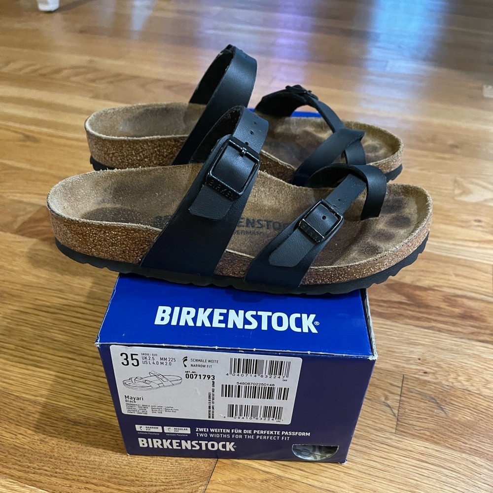 Birkenstock Mayari Black LIKE NEW